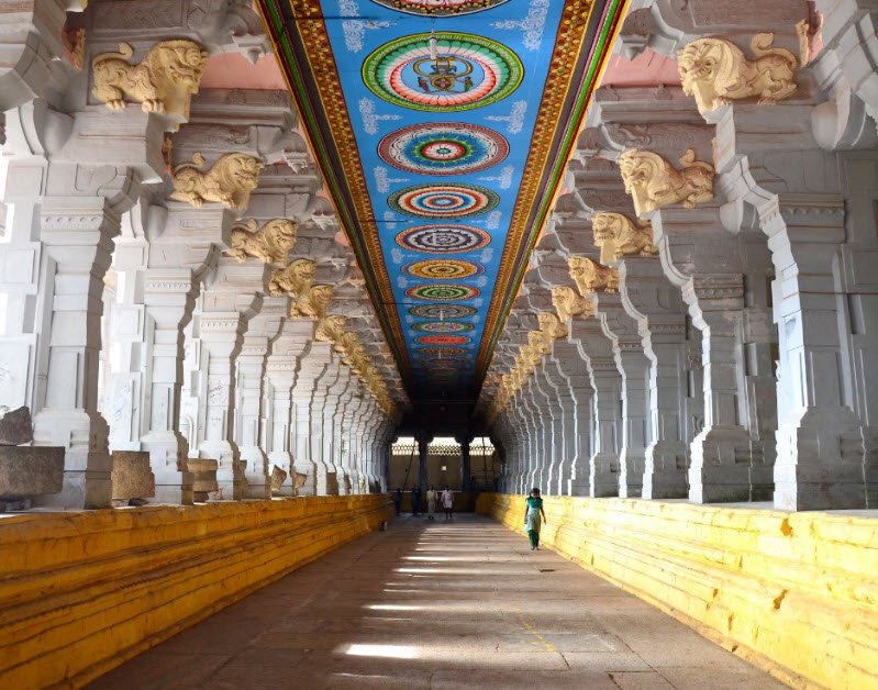 Rameswaram Temple, Rameswaram, Tamil Nadu, India